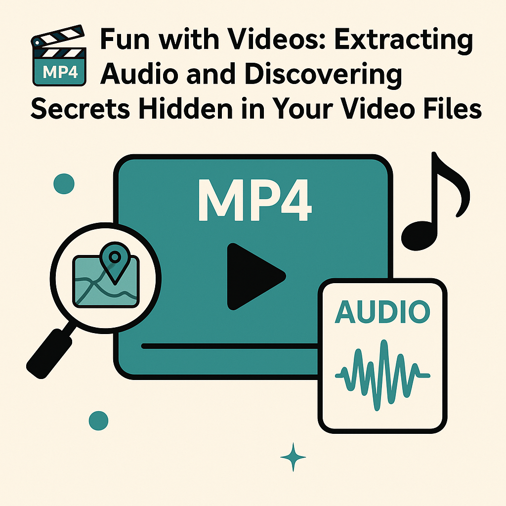 🎬 Fun with Videos: Extracting Audio and Discovering Secrets Hidden in Your Video Files