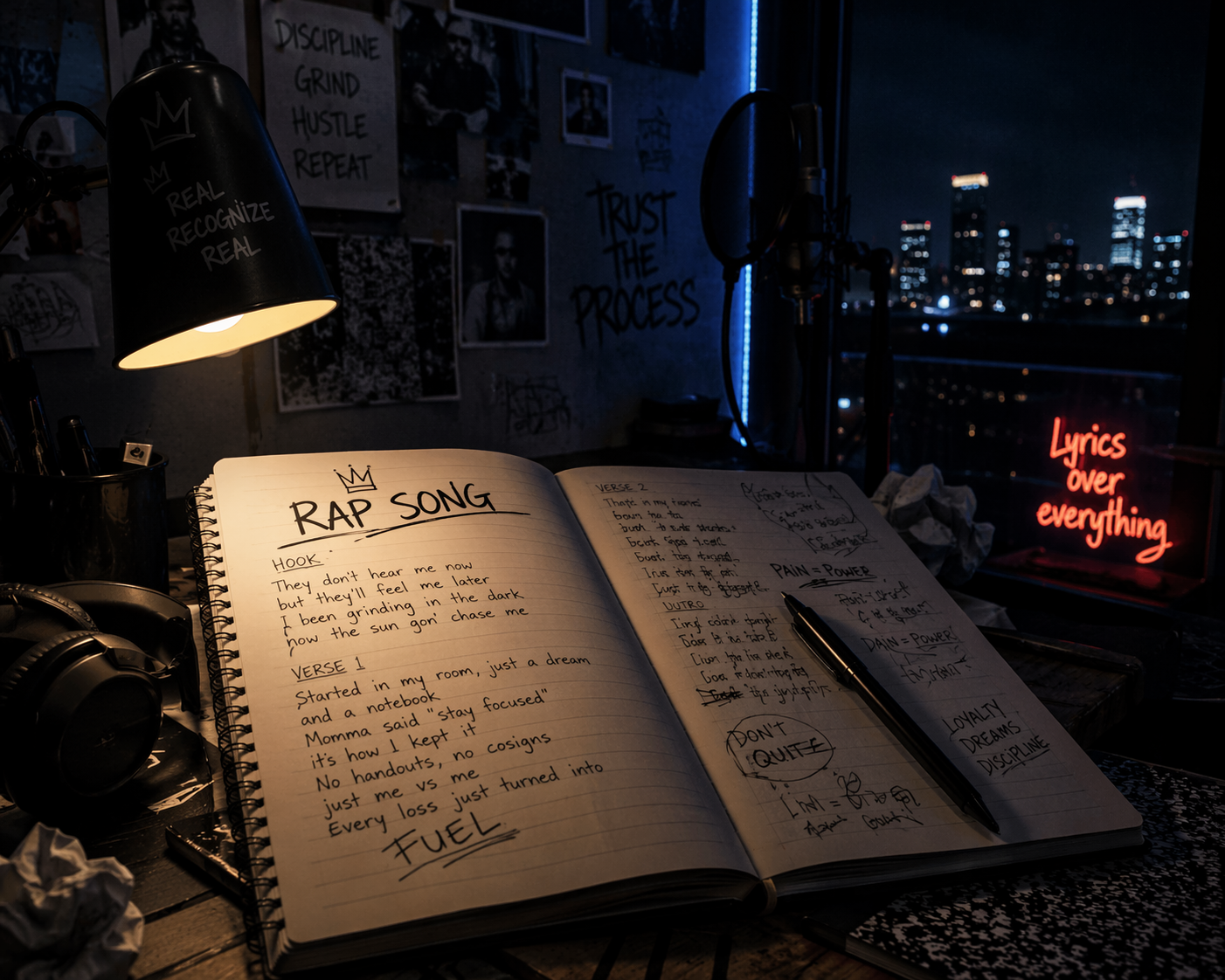 ファーストテイク、白紙のスタート