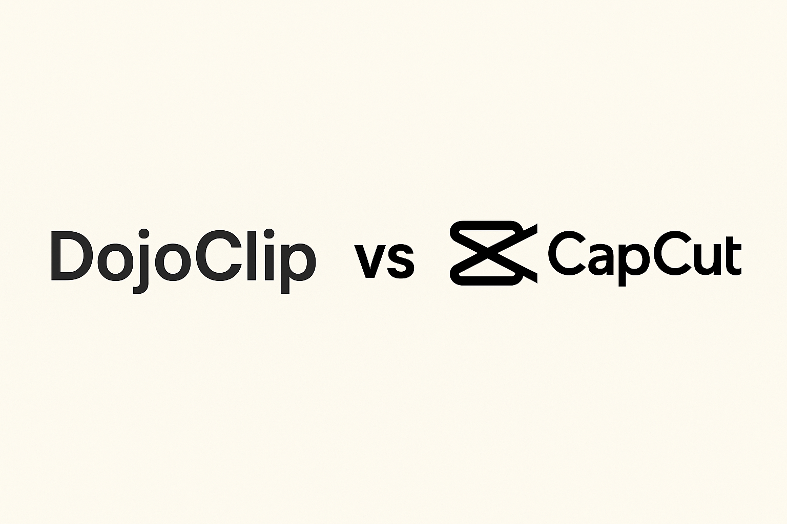 DojoClip beats capcut for better subtitle editing